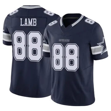Men's Dallas Cowboys CeeDee Lamb Navy Limited Vapor F.U.S.E. Jersey By Nike
