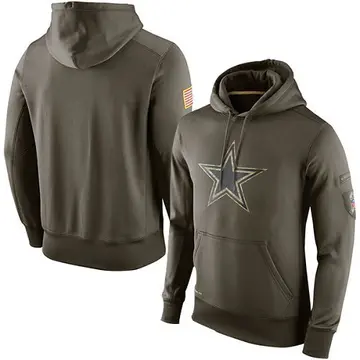 cowboys salute to service hoodie xl