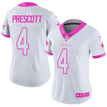 youth dak prescott jersey white