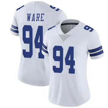 Women's Dallas Cowboys DeMarcus Ware White Limited Vapor Untouchable Jersey By Nike