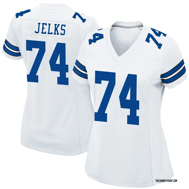 all white cowboys jersey