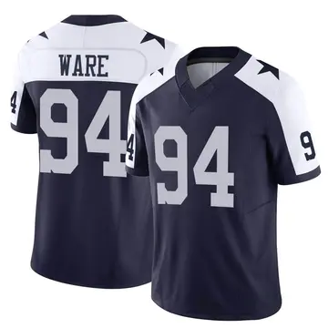 Youth Dallas Cowboys DeMarcus Ware Navy Limited Alternate Vapor F.U.S.E. Jersey By Nike